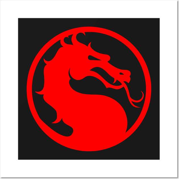 Mortal Kombat - Red Dragon Wall Art by MMXX